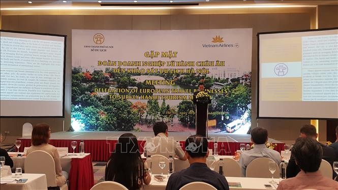 Fomentan cooperación turística entre Hanói y Europa - ảnh 1