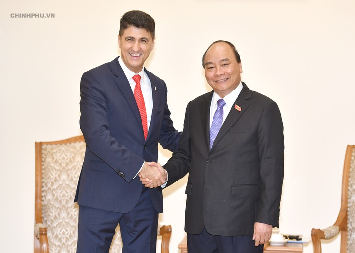 Primer ministro de Vietnam recibe a ejecutivo de Coca Cola - ảnh 1