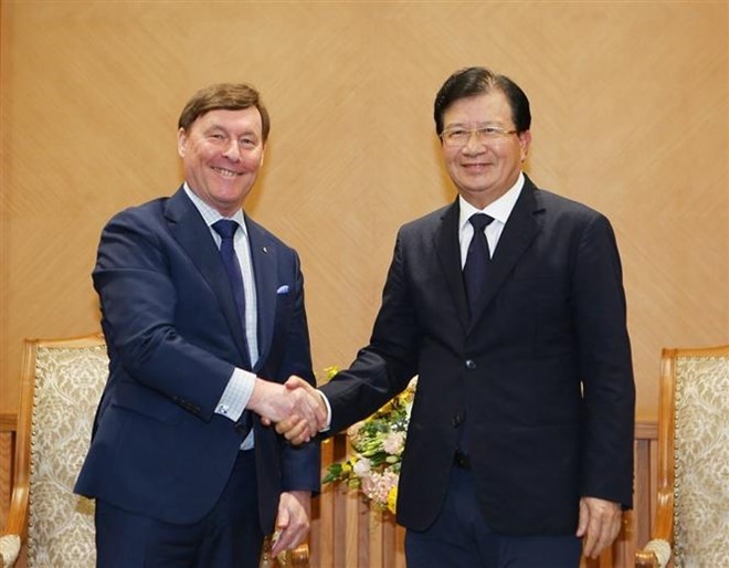 Vicepremier vietnamita recibe al director general de la compañía australiana Macquarie Capital - ảnh 1