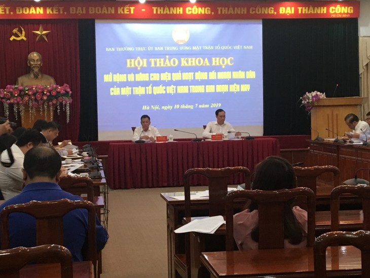 Frente de la Patria de Vietnam busca mejorar eficiencia de diplomacia popular - ảnh 1