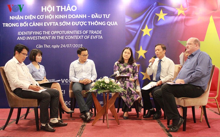 Celebran en Can Tho seminario sobre Tratado de Libre Comercio entre Vietnam y la UE - ảnh 1