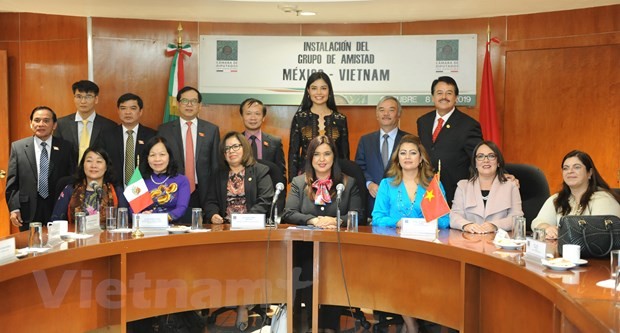 Fundan en México Grupo Parlamentario de Amistad con Vietnam - ảnh 1