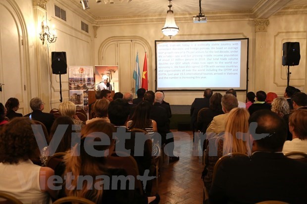 Promueven potencialidades comerciales, inversionistas y turísticas de Vietnam en Argentina - ảnh 1