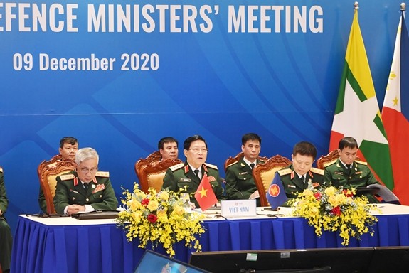 Emiten una Declaración Conjunta de la XIV Conferencia de Ministros de Defensa de la Asean - ảnh 1