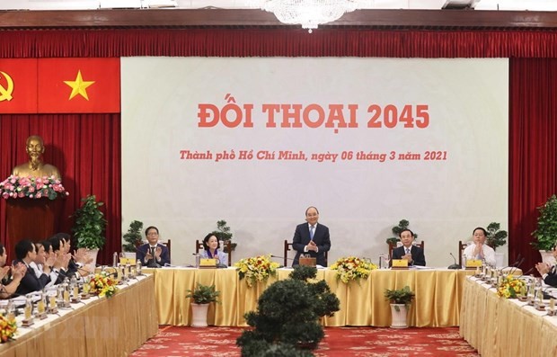Primer ministro vietnamita dialoga con empresarios e intelectuales destacados - ảnh 1