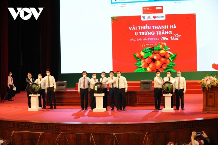 Productos agrícolas vietnamitas aprovechan las plataformas de comercio electrónico - ảnh 2