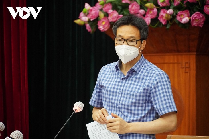 El viceprimer ministro orienta el trabajo antiepidémico en Ciudad Ho Chi Minh - ảnh 1