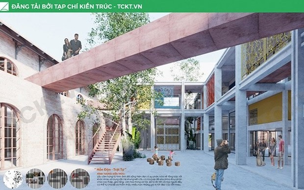 Anuncian resultados de concurso de diseño de espacios creativos de Hanói - ảnh 1