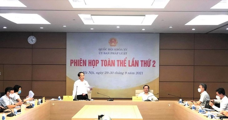 Comité de Derecho del Parlamento vietnamita aborda modificación de la Ley de Propiedad Intelectual - ảnh 1