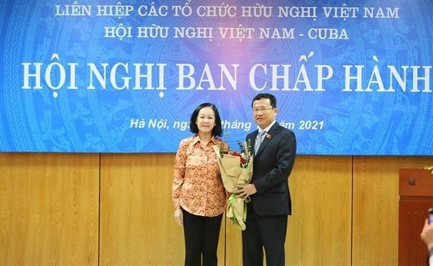 Eligen al nuevo presidente de la Asociación de Amistad Vietnam-Cuba - ảnh 1