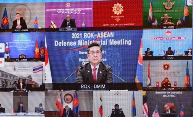 Vietnam participa en Reunión Informal de Ministros de Defensa ASEAN-Corea del Sur - ảnh 1