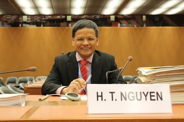 Embajador vietnamita se repostula para la Comisión de Derecho Internacional del nuevo mandato - ảnh 1