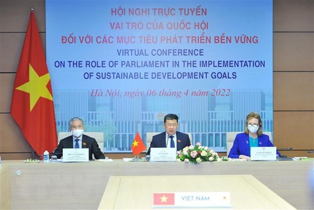 Debaten en Vietnam el papel de los Parlamentos en implementación de objetivos de desarrollo sostenible - ảnh 1