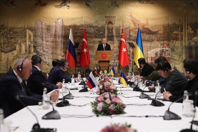 Portavoz del presidente de Turquía se reúne con el mandatario de Ucrania en Kiev - ảnh 1