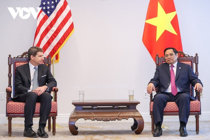 Primer ministro de Vietnam se reúne con la representante comercial de Estados Unidos - ảnh 2