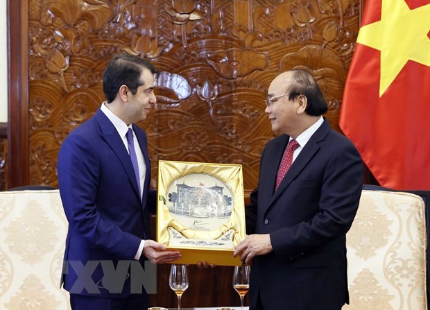 Presidente vietnamita recibe a embajadores de Arabia Saudita, Israel y Azerbaiyán - ảnh 2