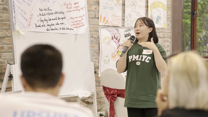 Jóvenes vietnamitas actúan en respuesta al cambio climático - ảnh 1