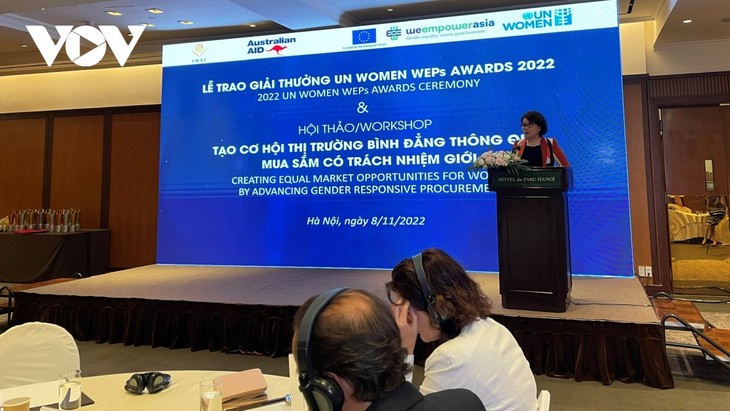 Empresas vietnamitas honradas por aportes a promoción de igualdad de género - ảnh 1