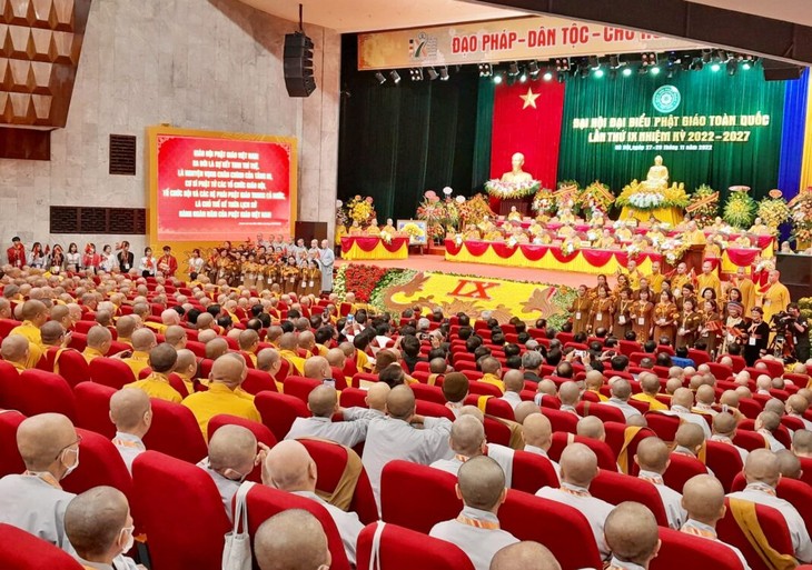 Celebran el IX Congreso Nacional del Budismo de Vietnam - ảnh 1