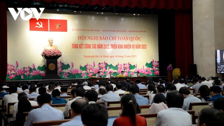 Celebran conferencia nacional de la prensa en Ciudad Ho Chi Minh - ảnh 1