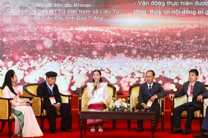 Ha Ngan Kim Toi, una funcionaria jemer comprometida con el bienestar del pueblo - ảnh 1