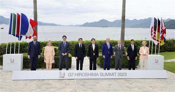 G7 emite una Declaración Conjunta tras su Cumbre en Japón - ảnh 1