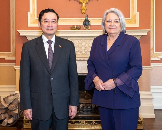 Gobernador general de Canadá espera mantener buenas relaciones con Vietnam - ảnh 1