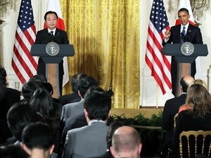 Japón y EEUU fomentan alianza para garantizar seguridad en Asia-Pacífico - ảnh 1