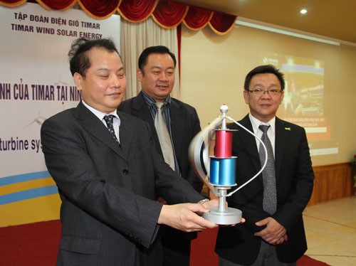 Invertirán 800 millones de dólares para desarrollar energía eólica en Ninh Thuan - ảnh 1