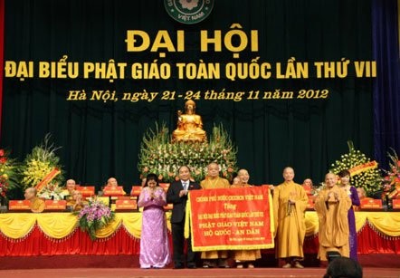 Inaugurado VII Congreso nacional del Budismo vietnamita - ảnh 1