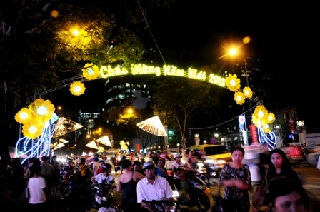Nueva primavera en Ciudad Ho Chi Minh - ảnh 2