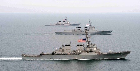 EEUU promete defender Japón y Corea del Sur frente amenazas norcoreanas - ảnh 1