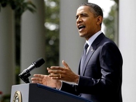 Barack Obama ofrece conferencia de prensa tras 100 días de su segundo mandato - ảnh 1