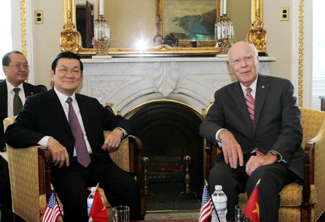 Presidentes de Vietnam y Estados Unidos abogan por más cooperación - ảnh 2