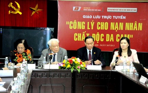 Vietnam organiza encuentro online en apoyo a sus víctimas de agente naranja - ảnh 1