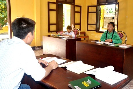 Única aula en la única escuela en isla de Song Tu Tay, en Truong Sa (Spartly) - ảnh 1