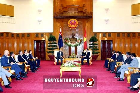 Primer ministro de Vietnam prevalece fomentar cooperación integral con Nueva Zelanda - ảnh 1