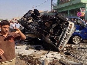 Al Qaeda reivindica atentados terroristas en Irak durante celebraciones islámicas - ảnh 1