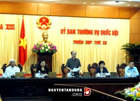 Inaugurada vigésima reunión del Comité Permanente del Parlamento de Vietnam - ảnh 1