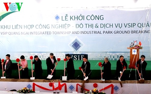 Se inicia la construcción de complejo industrial en Quang Ngai - ảnh 1