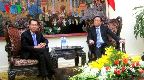 Dirigente vietnamita recibe al vicepresidente de CFI - ảnh 1