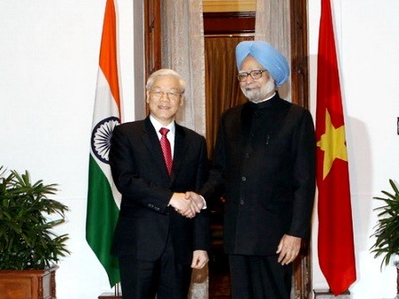 Vietnam e India por más cooperación bilateral - ảnh 1