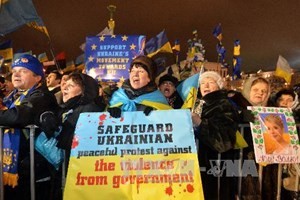 UE sigue abierta a la cooperación con Ucrania - ảnh 1