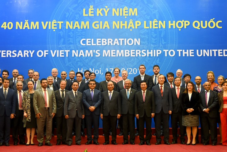 Vietnam celebrates 40 years of UN membership - ảnh 1
