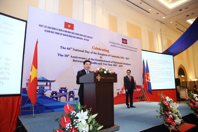 Vietnam-Cambodia ties strengthened    - ảnh 1
