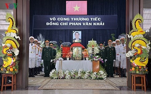 베트남  이틀간 (3.20일~21일까지) Phan Van Khai 전 국무총리 국장 행사 - ảnh 1