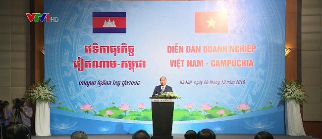베트남 및 캄보디아 총리, 양국 기업 포럼 참여 - ảnh 1