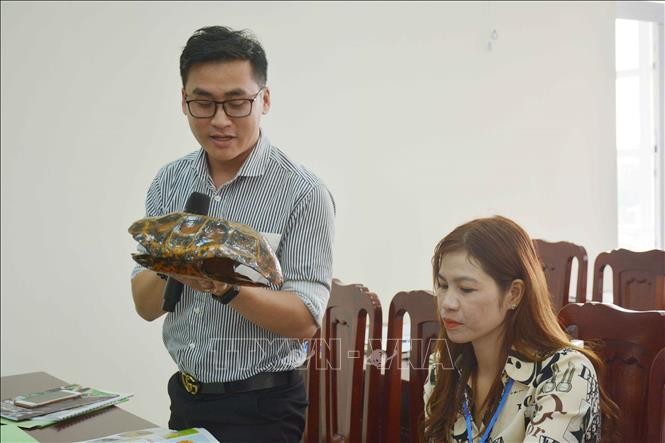 떠이 응우옌성 담당인력에 대한 야생동물보호법률 시행 교육훈련  - ảnh 2