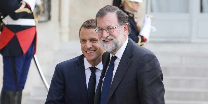 Catalogne: Macron dit à Rajoy son 
