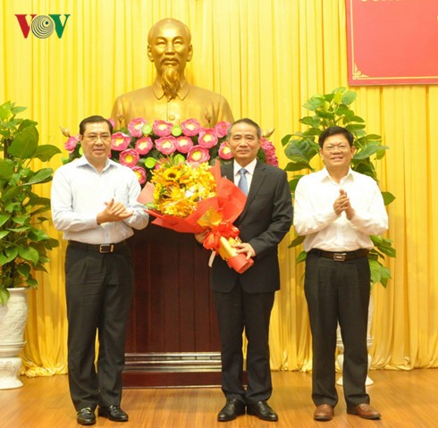 Truong Quang Nghia nommé secrétaire du comité du Parti pour la ville de Danang - ảnh 1